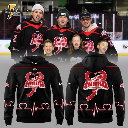 Idaho Steelheads Jayden DeLuca Foundation Hoodie