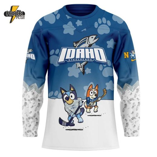 Idaho Steelheads x Bluey and Bingo Jersey