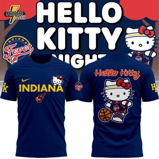 Indiana Fever x Hello Kitty T-Shirt – Special Edition 2025