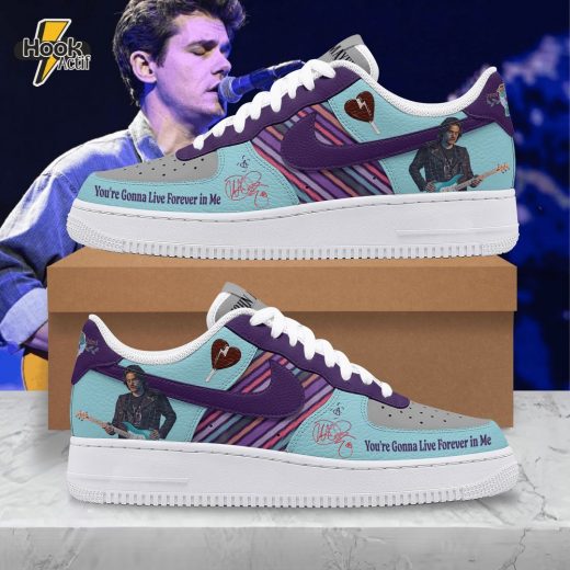 John Mayer Tribute AF1 Sneakers – You’re Gonna Live Forever in Me