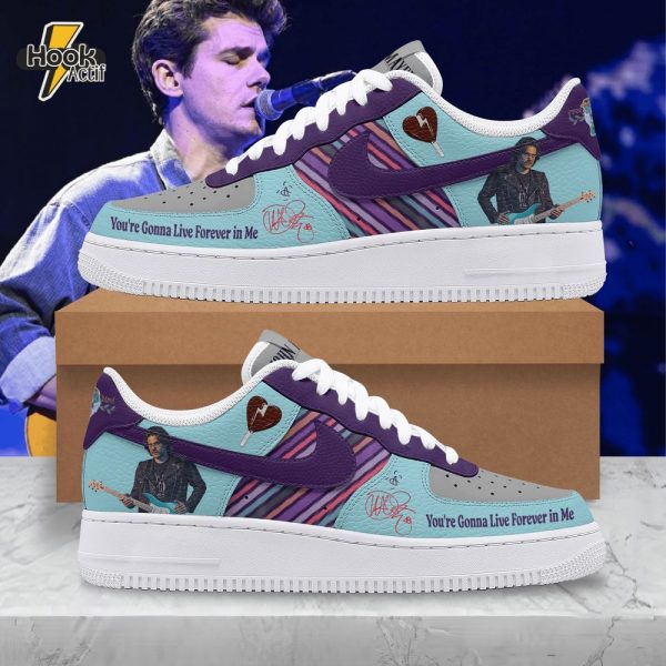 John Mayer Tribute AF1 Sneakers – You're Gonna Live Forever in Me