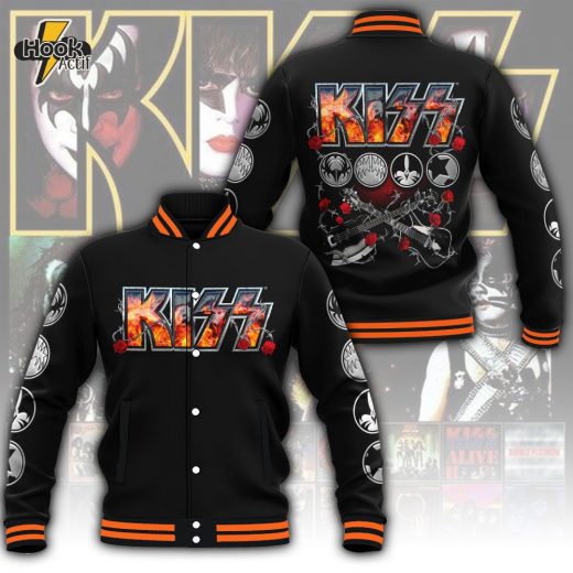 KISS Band Varsity Jacket – Classic Rock Style