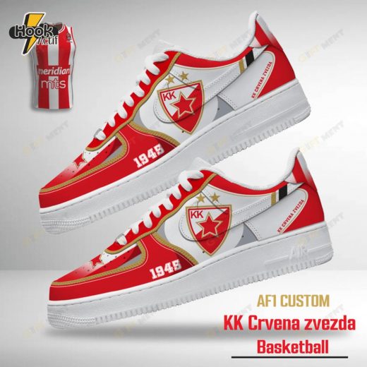 KK Crvena Zvezda AF1 Sneaker Boots – Serbian Pride Edition