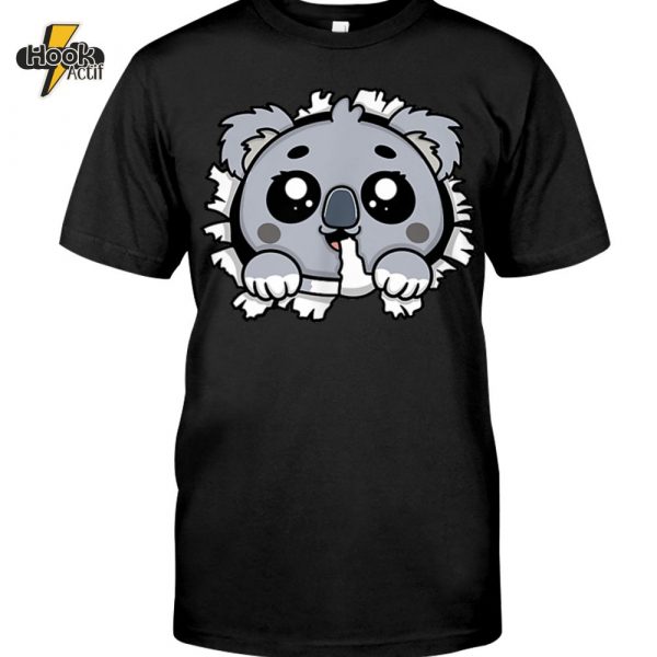 Koala Kawaii Chewing Bamboo Premium Fit Men's T-Shirt