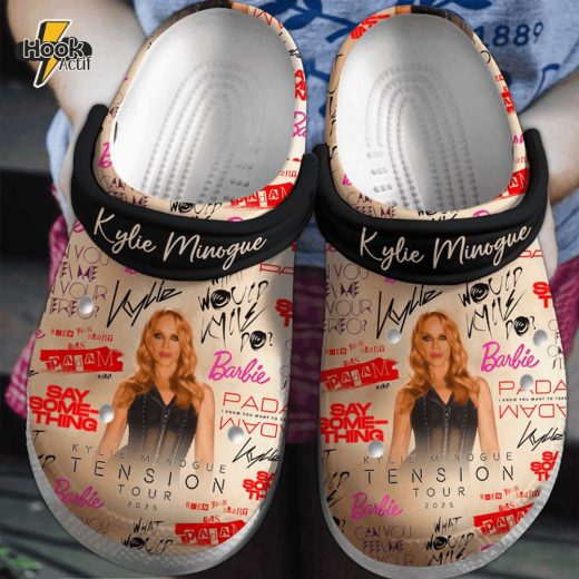 Kylie Minogue Tension Tour 2025 Clogs