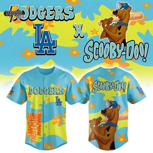 LA Dodgers x Scooby Doo New 2025 Baseball Jersey