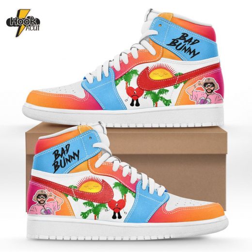 Limited Edition Bad Bunny AJ1 High Sneakers Shoes For Men And Women