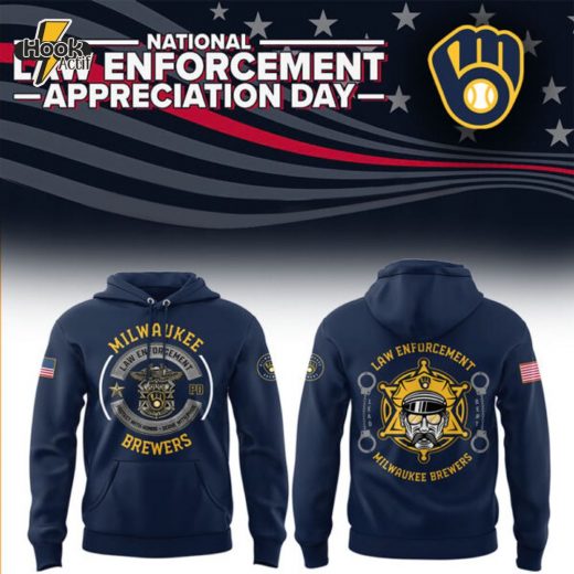 Limited Edition Brewers x Low Enforcement Appreciation Day 2025 Hoodie