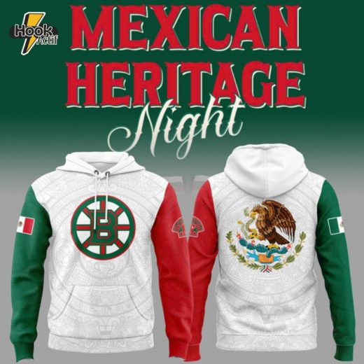 Limited Edition Bruins x Mexican Heritage Night 2025 Hoodie