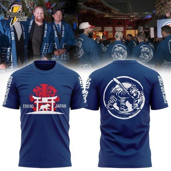 Limited Edition CUBS x Tokyo Series Tshirt 2025