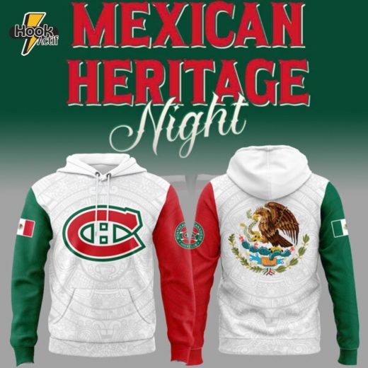 Limited Edition Canadiens x Mexican Heritage Night 2025 Hoodie