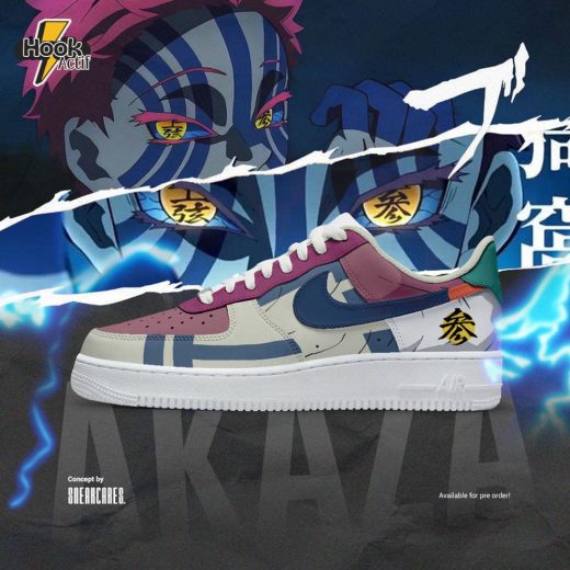 Limited Edition Demon Slayer Custom Series Air Force 1 Shoes