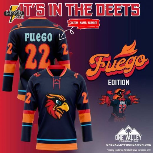 Limited Edition Fuego’s Birthday Hockey Jersey 2025