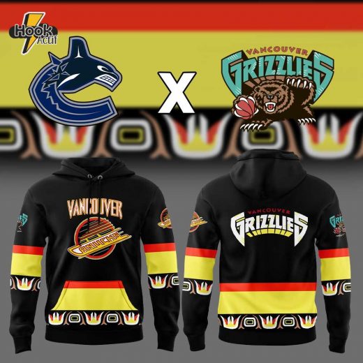 Limited Edition Grizzlie x Vancouver Canucks V4 Hoodie