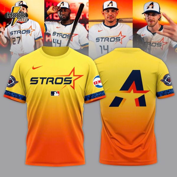 Limited Edition Houston Astros 2025 New City Connect The Next Frontier Tshirt