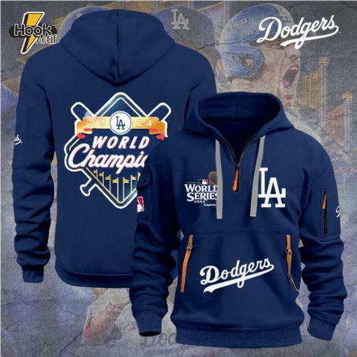 Limited Edition LA Dodgers 2024 National Baseball Champion Heavy Hoodie