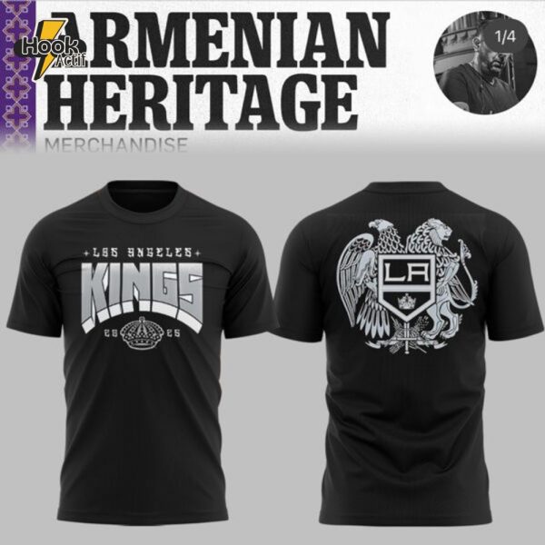 Limited Edition LA Kings x Armenian Heritage Tshirt 2025