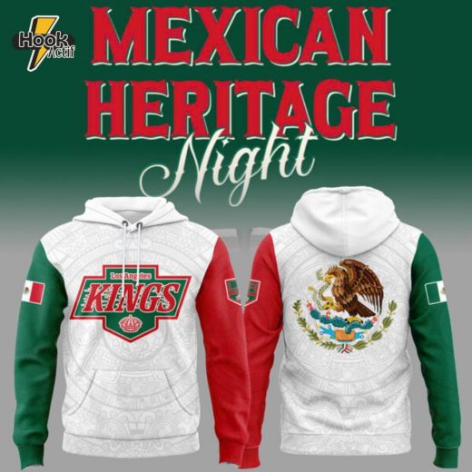 Limited Edition LA kings x Mexican Heritage Night 2025 Hoodie