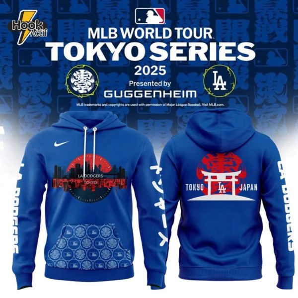 Limited Edition LA x Tokyo Series 2025 Baseball Hoodie