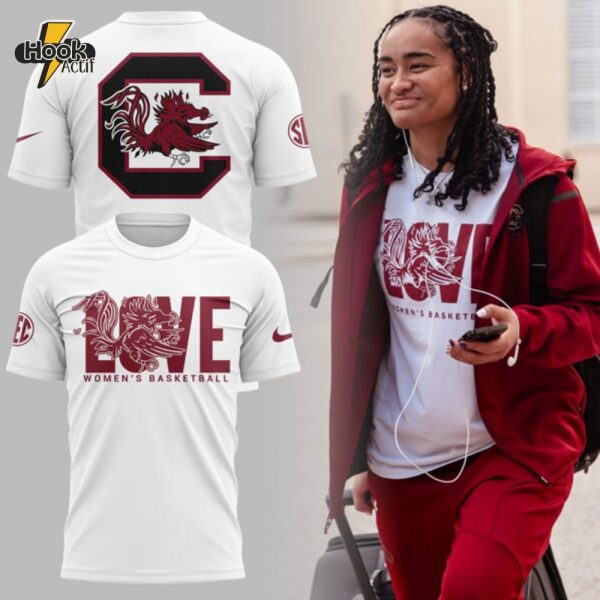 Limited Edition "Love Gamecocks Women’s History Month TShirt