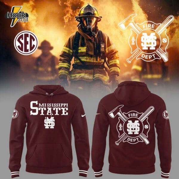 Limited Edition Mississippi Baseball x Firefighter Appreciation Night Hoodie