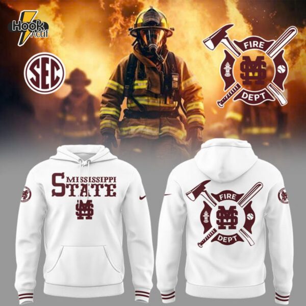 Limited Edition Mississippi Baseball x Firefighter Appreciation Night Hoodie V2