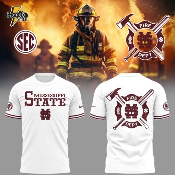 Limited Edition Mississippi Baseball x Firefighter Appreciation Night T-Shirt