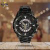 Limited Edition Mth Leather Ace of Spades Stainless Steel Watch