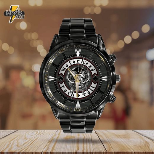 Personalized Motörhead Skull Stainless Steel Watch