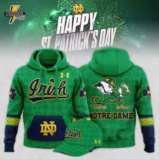 Limited Edition Notre Dame Fighting Irish 2025 Green New Hoodie