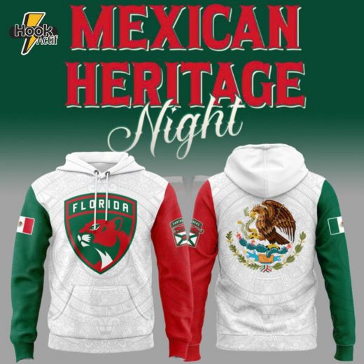 Limited Edition Panthers x Mexican Heritage Night 2025 Hoodie