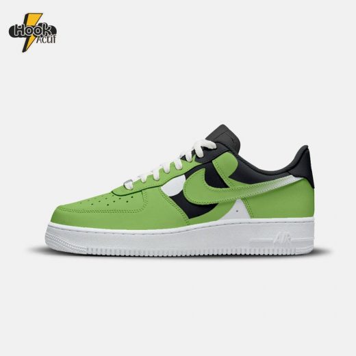 Limited Edition Powerpuff Girls Buttercup Paint Air Force 1 Shoes