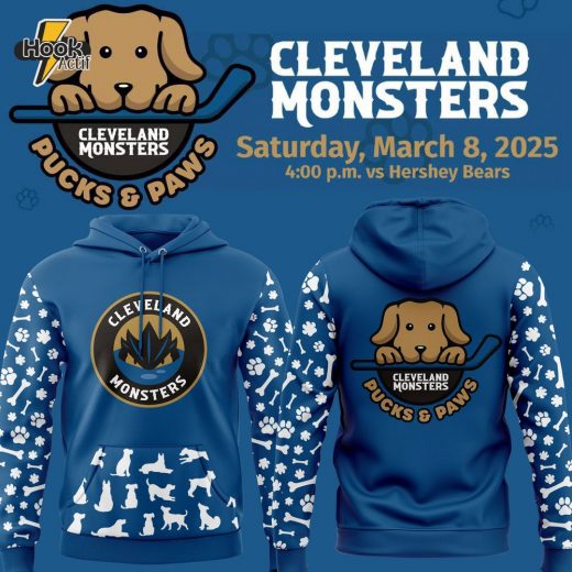 Limited Edition Pucks & Paws Hoodie 2025