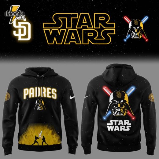 Limited Edition SD Padres x Star Wars Night 2025 Hoodie