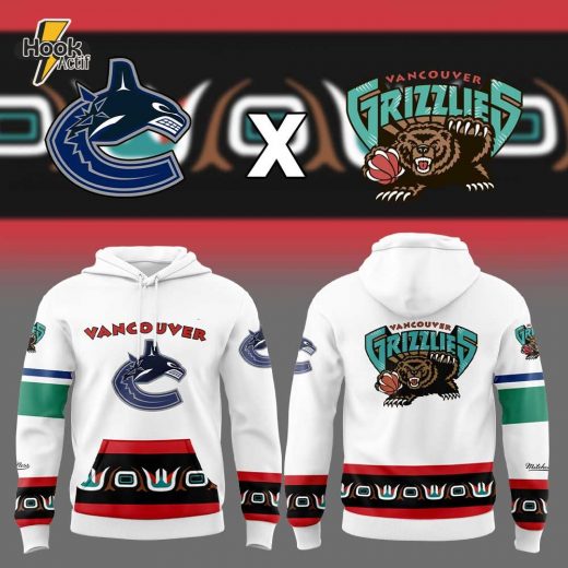 Limited Edition Vancouver Canucks x Memphis Grizzlies Hoodie