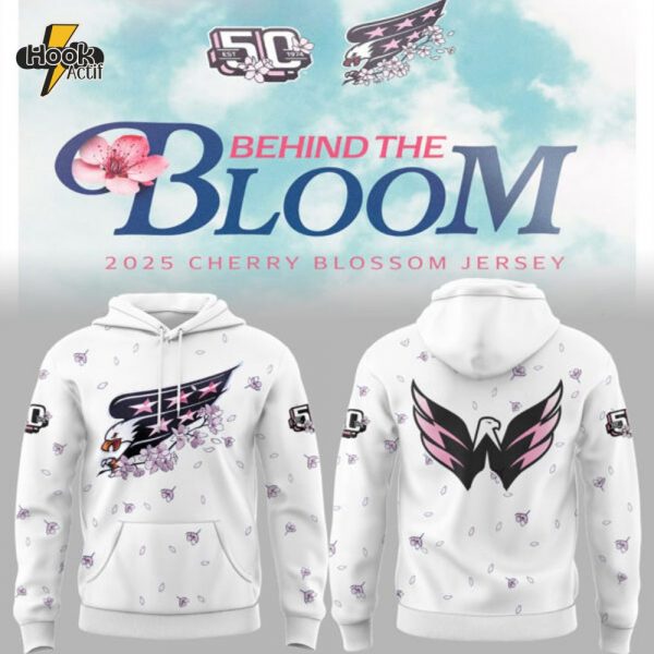 Limited Edition Washington Capitals "Behind The Blossom" Hoodie