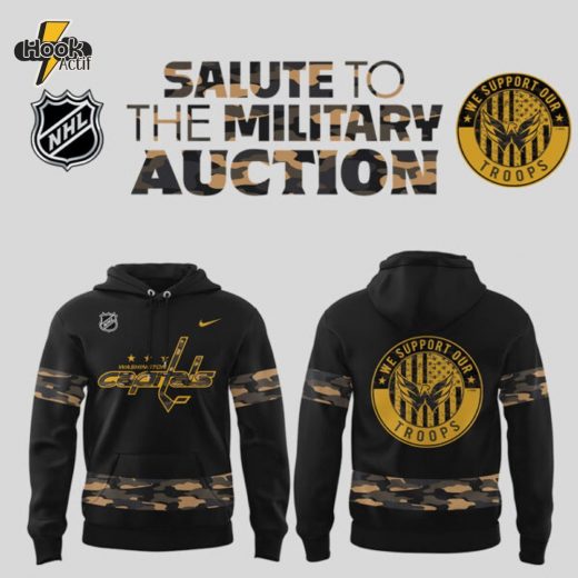 Limited Edition Washington Capitals Salute to Military Hoodie