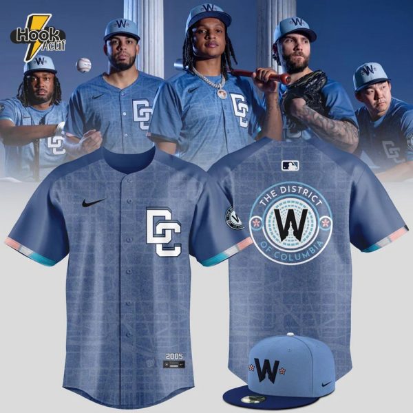 Limited Edition Washington City Connects Baseball Jersey