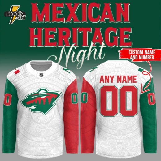 Limited Edition Wild x Mexican Heritage Night 2025 Custom Jersey