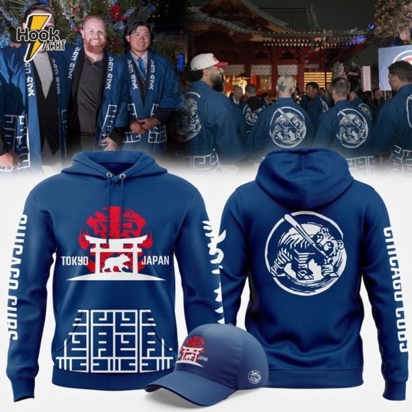 Limited Editions Chicago Cubs 2025 Tokyo Series Hoodie