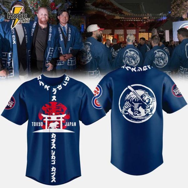 Limited editions 2025 Tokyo Series Chicago Cubs Jersey