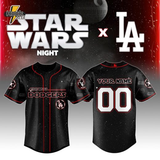 Los Angeles Dodgers MLB x Star Wars Night Special Edition Jersey 2025 v2