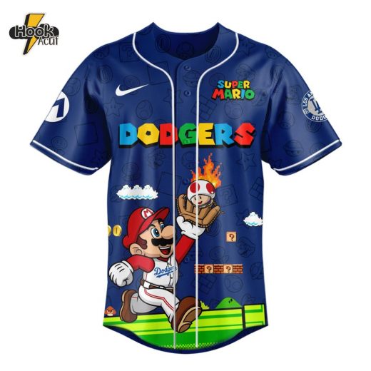 Los Angeles Dodgers MLB x Super Mario Night Special Edition Jersey 2025