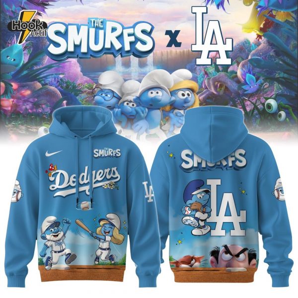 Los Angeles Dodgers MLB x The Smurt Night Special Edition Hoodie 2025