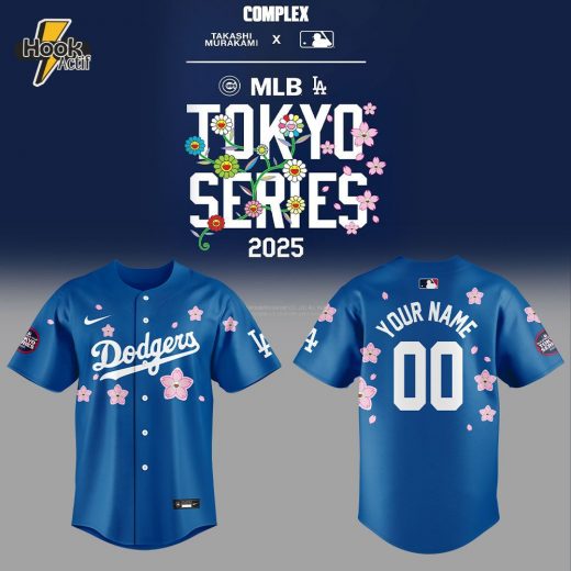 Los Angeles Dodgers Takashi Murakami x MLB World Tour Tokyo Series Jersey