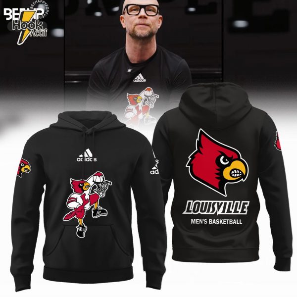 Louisville Cardinals Men's Basketball Hoodie - Official Team Gear