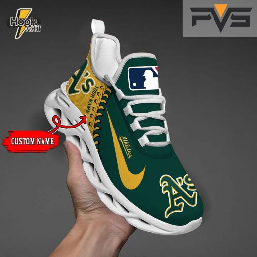 MLB Oakland Athletics Max Soul Shoes