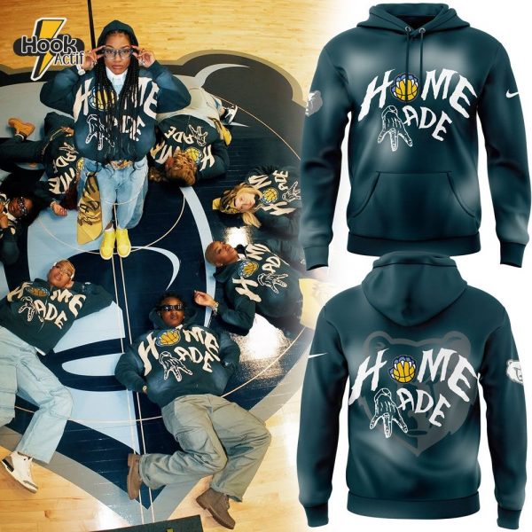 Memphis Grizzlies HOME MADE Collection Dark Green Hoodie