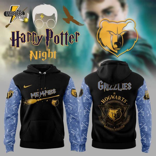 Memphis Grizzlies Harry Potter Night Themed Hoodie