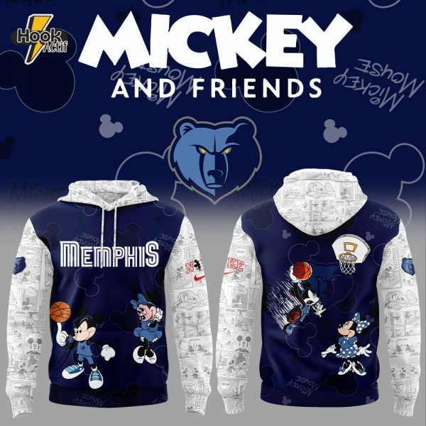 Memphis Grizzlies x Mickey & Friends Disney Hoodie